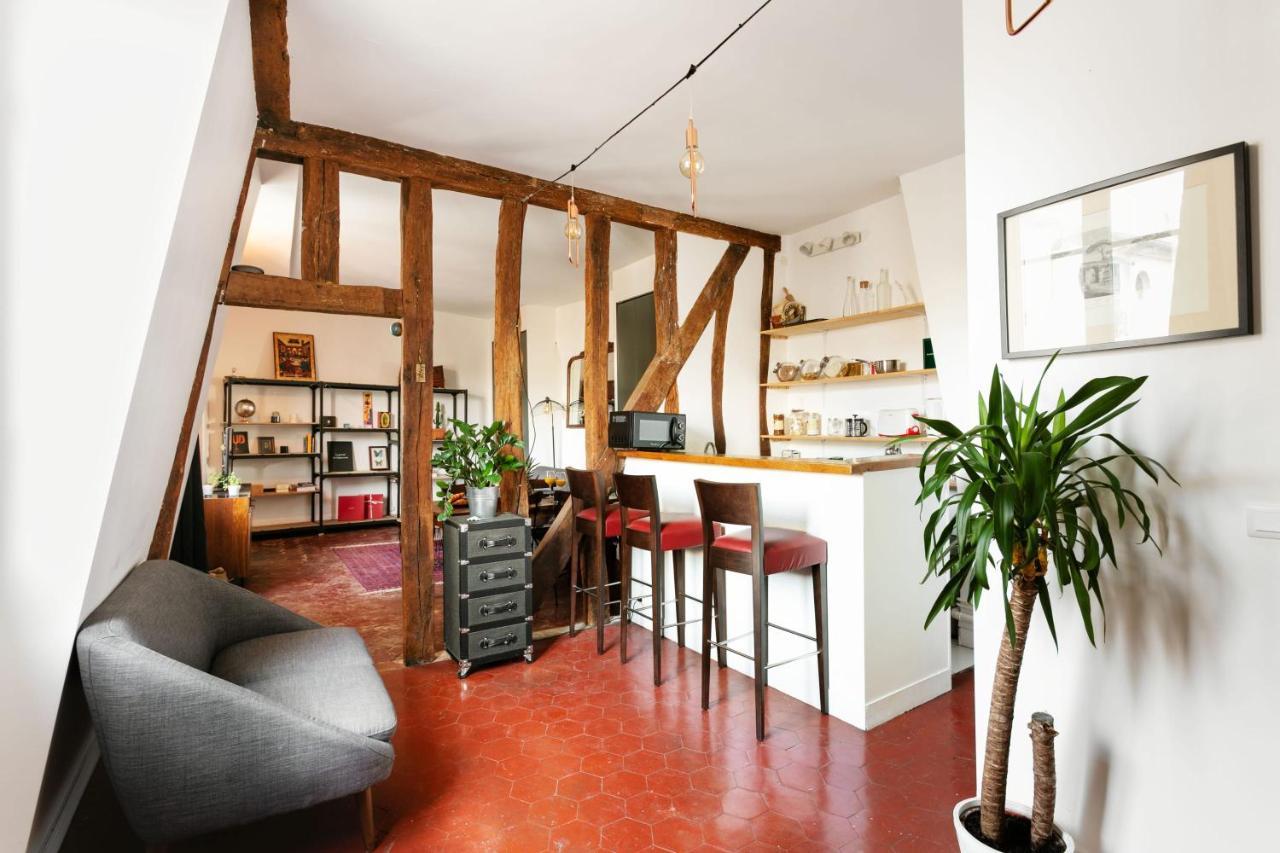 Montorgueil Area Paris Center City Apartment Exterior foto